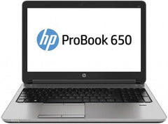 Renewed - HP Probook 650 G1 Laptop, 15.6" LED-Backlit HD Display, Intel Core i5-4310M 4th Gen Processor, 16GB DDR4 RAM, 256GB SSD Storage, Intel HD Graphics, Windows 10 Home, Black | 650-G1