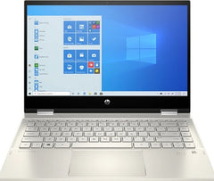 HP Pavilion 14 inch 14M-DW0023 x360 Touch Convertible Laptop, Intel Core i5-1035G1 1.0GHz, 8GB, 256GB SSD - English Keyboard - Luminous Gold | 9GF08UA#ABA