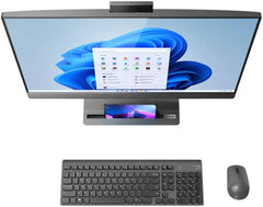 Lenovo IdeaCentre AIO 5 27IAH7 27" QHD 100Hz IPS Display, Intel Core i7-12700H, 14C, 32GB RAM, 1TB SSD, Intel Arc A370M 4GB, Calliope Wireless ARB KB & Wireless Mouse, Win 11, Grey | F0GQ001QAX