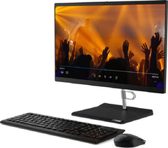 Lenovo V30a- 22iil AIO Desktop PC, 21.5" FHD Display, Intel Core i5-1035G1 1.10Ghz, 4GB RAM, 1TB HDD, Intel UHD Graphics, USB Calliope English (UK) K/B & Mouse, DOS, Black | 11LC003KUM