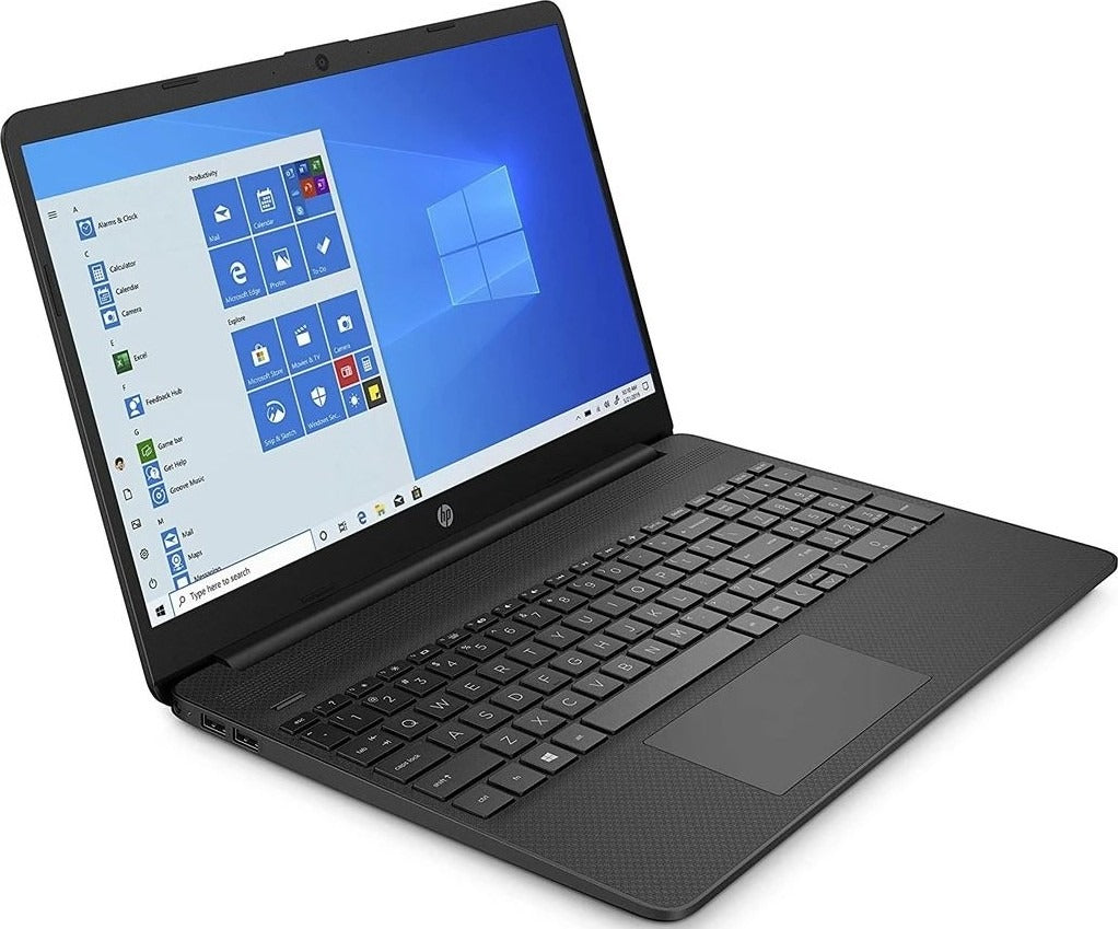 HP 15S Intel Core i3 1005G1 1.20Ghz , 4GB RAM, 256GB SSD, 15.6" LED Display, Intel HD Graphics, Wireless, Bluetooth, Camera, Eng-Arb-Keyboard, Windows 10 Home, Black | FQ1019NE-1F7K9EA