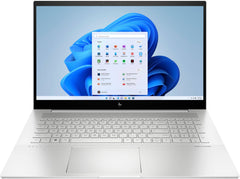 HP ENVY 17-CH2045CL Laptop, 17.3" FHD IPS Touch Display, Intel Core i7-1255U 4.7 GHz, 16GB RAM, 1TB SSD, NVIDIA GeForce MX550 2GB, Backlit Keyboard, Windows 11 Home, Silver | 646R0UA#ABA