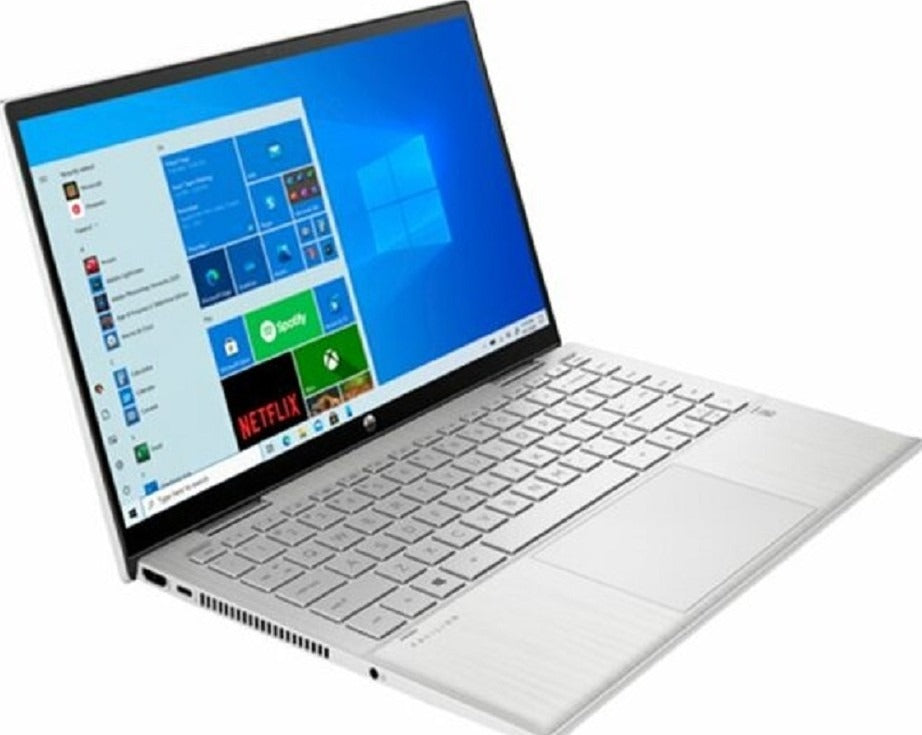 HP Pavilion x360 14T-DY000 Convertible 14'' FHD Touch Laptop, Intel Core i7-1165G7, 16GB RAM, 512GB SSD, Intel Iris Xe, Silver Pen, Windows 11 Home, English Keyboard, Silver | 24D77AV-1