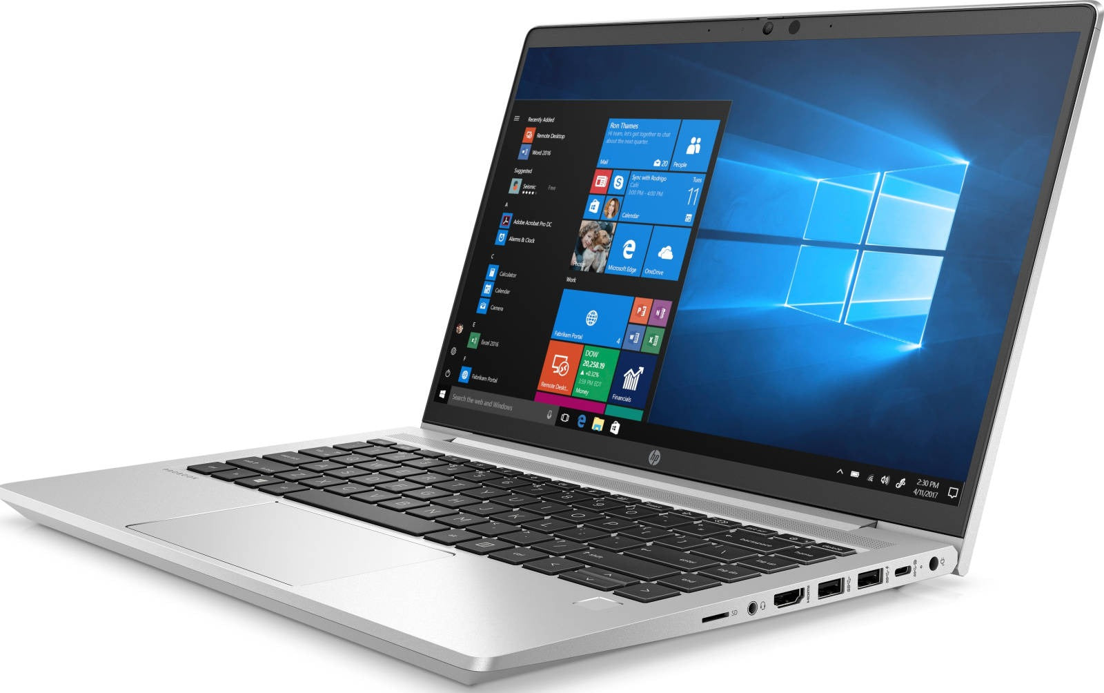 HP ProBook 440 G8 14" FHD IPS Non Touch Laptop, 11th Gen i5-1135G7 Processor, 8GB DDR4 RAM, 256GB SSD, Intel Iris Xe Graphics, Win10 Pro, Backlit ENG-ARAB Keyboard, Silver | 2X7R1EA / 150C3EA