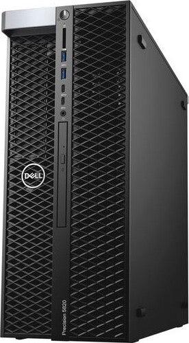 Dell Precision 5820 Tower, Intel Xeon Processor W-2223, (3.6GHz 3.9GHz Turbo), 32GB (2x16GB) DDR4 2933MHz, 1TB HDD, Nvidia Quadro P2200 5GB, Windows 10 Pro | XCTOT5820EME32G1T