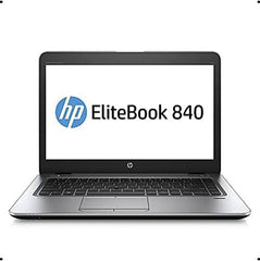 Refurbished - HP Elitebook 840 G3 14" FHD 1920 x 1080 Display Laptop, Intel Core Intel i7-6600U 2.6GHz, 8GB RAM, 256GB SSD, Windows 10 Pro, Eng Keyboard, Silver | HP 840 G38-256