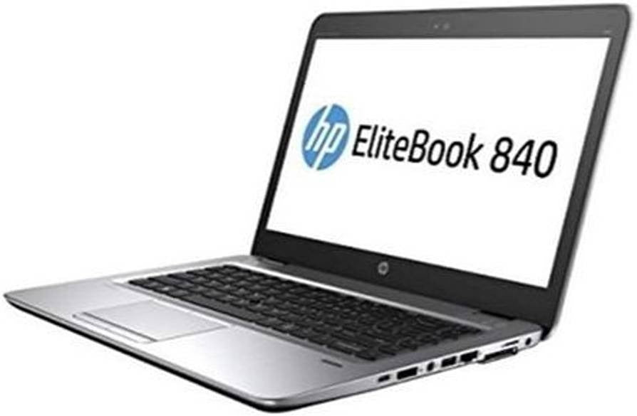 Refurbished - HP Elitebook 840 G4 Business Laptop, 14" Display, Intel Core i7-7th Generation Processor, 16GB DDR4 RAM, 256GB SSD, Windows OS, Silver | HP 840 G416-256
