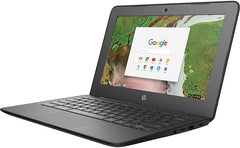 Renewed - HP Chromebook 11 G6, 11.6" Intel Celeron N3350 Processor, 4GB RAM, 16GB SSD, Intel HD Graphics 500, Chrome OS, English KB, Black