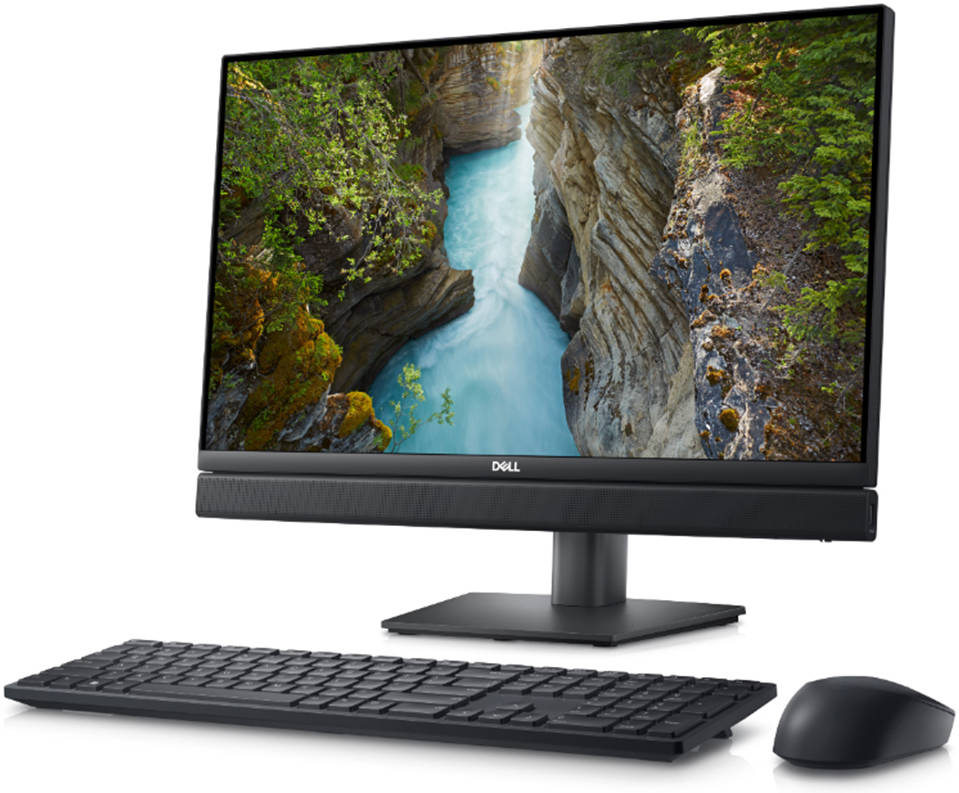 Dell OptiPlex 7410 AIO Desktop Computer, 23.8" FHD Touch Display, Intel Core i7-13700 CPU, 8GB DDR5 RAM, 512 GB SSD, Intel UHD Graphics, ENG-ARB KB & Mouse, Win 11, Black | AAJDEL1174W702