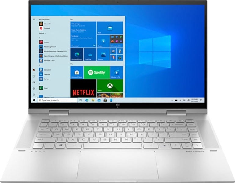 HP Envy 15 X360 15.6" FHD Touchscreen Laptop, 11th Gen Intel Core i7-1165G, 16GB RAM, 1TB SSD, Resolution 1920x1080, Intel Iris Xe Graphics, Windows 11, English Keyboard, Silver | 268U5AV-6