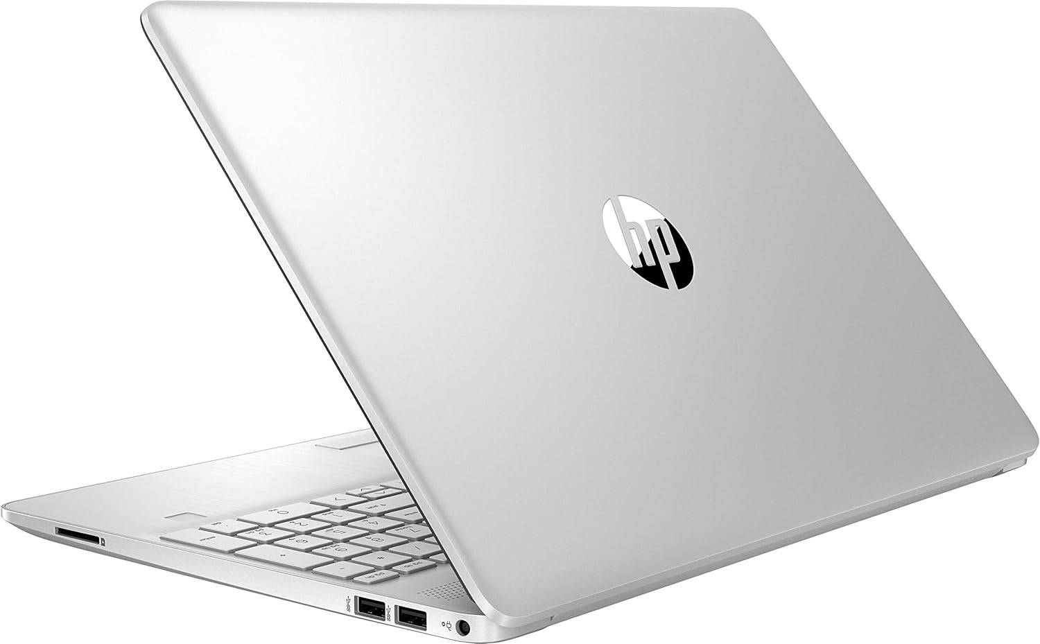 HP Laptop 15-dw3388ne, 15.6" FHD,11th Gen Intel Core i5, 8GB RAM, 512GB SSD,2GB NVIDIA GeForce MX450, Windows 11,En -Ar KB Natural silver + HP 15.6 Value Top Load Bag