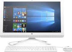 HP All-in-One Computer 24-F0000 23.8-Inch Core i5 Processor, 8GB RAM 1TB hard drive + 16GBSSHD, 2GB NVIDIA Graphic Card, Windows 10 Home, White | 4MP62EA