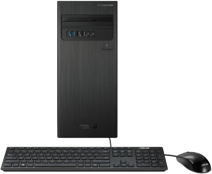 ASUS D500TC-GT005W ExpertCenter D5 Mini Tower, Intel Core i5-11400 Processor, 8GB RAM, 1TB HDD, GeForce GT730 2GB Graphics, Wifi6, BT5.3, USB ENG-ARAB K/B & Mouse, Win11, Black | 90PF02X1-M02HX0