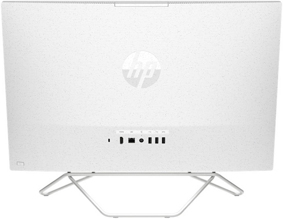 HP CB1015NE AIO 24" Desktop Computer, FHD Touch, IPS Display, Intel Core i7-1255U, 16GB RAM, 512GB SSD, Intel Iris X Graphics, White USB KB & Mouse, Win 11, White | 6J7F8EA-W