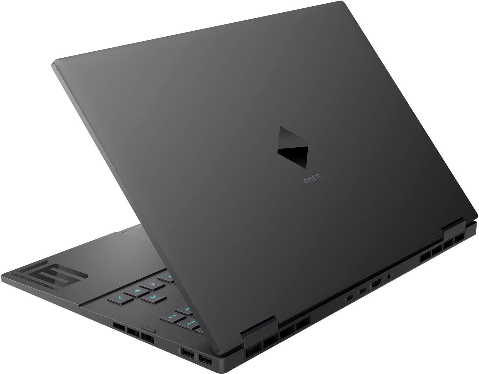 HP Omen 16-n0023dx Gaming Laptop, 16" FHD 144 Hz IPS Display, AMD Ryzen 7 6800H 4.7GHz, 16 GB RAM, 512GB SSD, GeForce RTX 3060 6GB, RGB Backlit ENG K/B, Win 11 Home, Black | ‎6A8H3UA#ABA