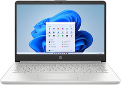 HP 14s-dq2218ne Laptop, 14" FHD IPS Display, Intel Core i5 1135G7, 8GB RAM, 512GB SSD Intel UHD Graphics, Backlit English/Arabic KB, Windows 11 Home, Silver | 6Y7Q9EA#ABV