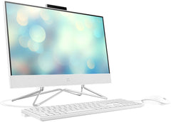 HP 22-dd2000nh All-In-One PC, 21.5" FHD Non touch Display, CELERON J4025, 4GB RAM, 256 GB PCIe NVMe M.2 SSD, Intel UHD Graphics 600, Free DOS, Wired Keyboard & Mouse, SNOW WHITE | 6V334EA#BH5