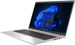 HP ProBook 450 G9 Laptop, 15.6" FHD IPS Display, Intel Core i7-1255U CPU, 8 GB RAM, 512 GB SSD, NVIDIA GeForce MX570 GPU, English Keyboard, FreeDOS, Silver | 7A4D6PA#UUF