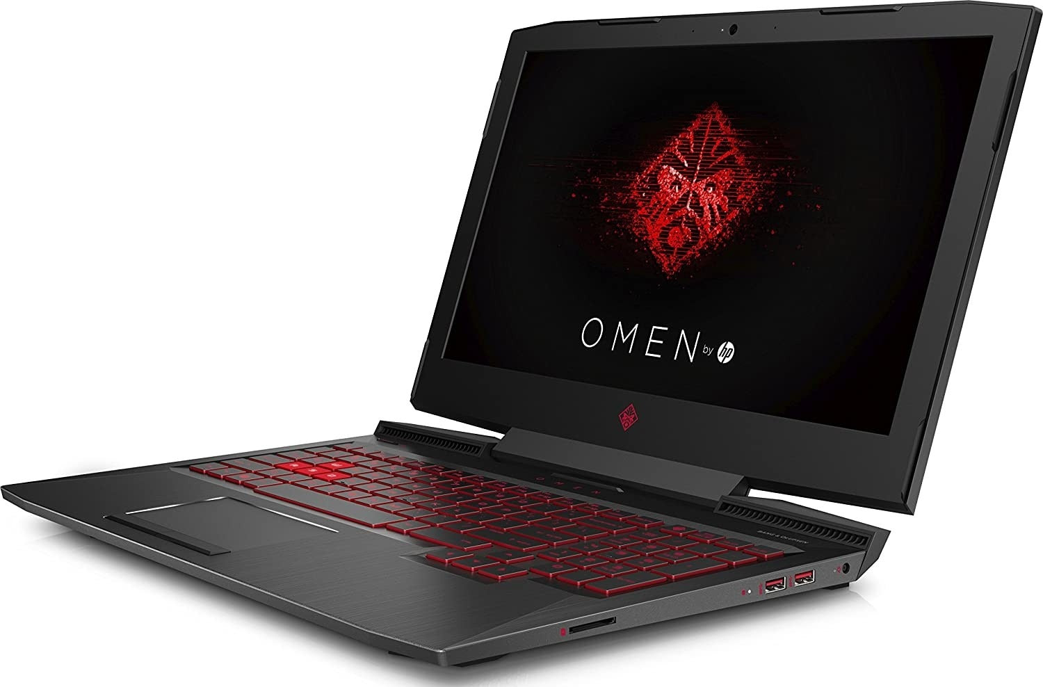 HP OMEN 15-BTO GAMING Core i7-7700HQ 2.8GHz 2TB 256GB SSD 16GB 15.6 3840x2160 NVIDIA GTX 1060 6GB - Black | 1WC88AV-BTO156