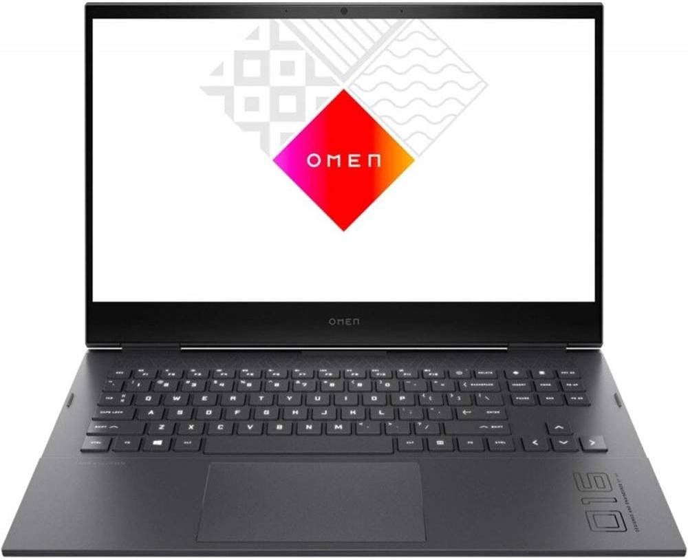 HP Omen 16-C0013NQ 16.1'' FHD 144Hz Non Touch Gaming Laptop, AMD Ryzen7-5800H, 8GB DDR4 RAM, 512GB SSD, Nvidia GeForce RTX 3050Ti 4GB GDDR6, English Keyboard, DOS - No OS, Black | 4R8S7EA#AKE