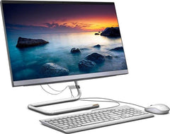 Lenovo AIO 3 23.8" FHD Touch Screen Desktop Computer, Intel Core i7 10700T, 8GB RAM, 1TB HDD, 2GB Graphics, With Keyboard and Mouse, DOS, White | F0EU00ARAX