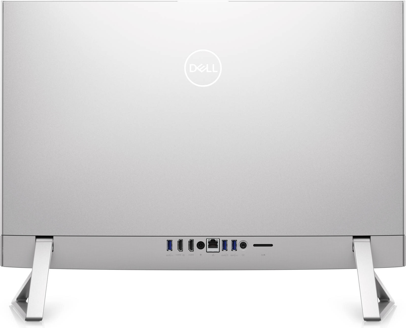 Dell Inspiron 5410 All In One Desktop, 23.8" FHD Touch, Intel Core i5-1235U, 1TB HDD+256GB SSD, 8GB RAM, NVIDIA GeForce MX 550 2GB Graphics, Wireless KB & Mouse, Win 11, White | 5410-INS-1305-AIO