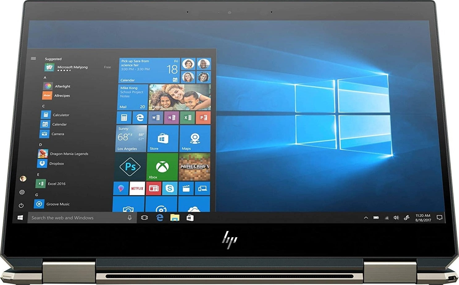 HP Spectre 13 x360, 13.3" TOUCHSCREEN FHD (1920x1080), Core i7-1065G7, 16GB, 512GB SSD, POSEIDON BLUE, PEN, ENGLISH | 7AL88AV-2 RNP