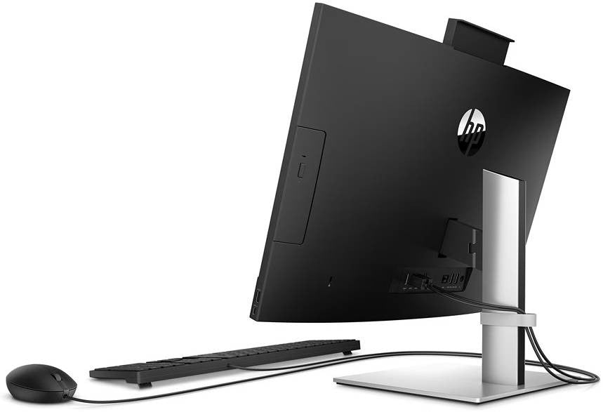 HP ProOne 440 G9 All-in-One Desktop PC, 24" FHD IPS Display, Intel Core i5 12500T, 16GB RAM, 512GB SSD, Intel UHD Graphics 770, HP 125 Wired KB & HP 125 Wired Mouse, Win 11, Black | 6B1X6EA#ABZ