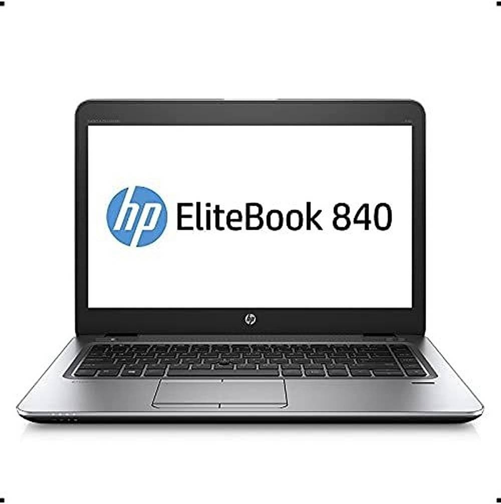 Refurbished - HP EliteBook 840 G3 Laptop, 14" 1920 x 1080 Display, Intel Core i5 6th Generation Processor, 8GB RAM, 256GB SSD, English Keyboard, Silver | HP 840 G38-256