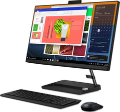 Lenovo IdeaCentre AIO 3 24ITL6 23.8" FHD Non Touch PC, 11th Gen Intel Core i5-1135G7, 8GB RAM, 1TB HDD, Nvidia GeForce MX450 2GB Graphics, Wireless KB + Mouse, Black, DOS - No OS | F0G00091AX