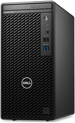 Dell Optiplex 3000 MT Desktop PC, Intel Core i3-12100 Processor, 16GB DDR4 RAM, 512GB SSD Storage, English Keyboard + Mouse, DVD+RW, Windows 10 Pro, Black | Optiplex 3000MT