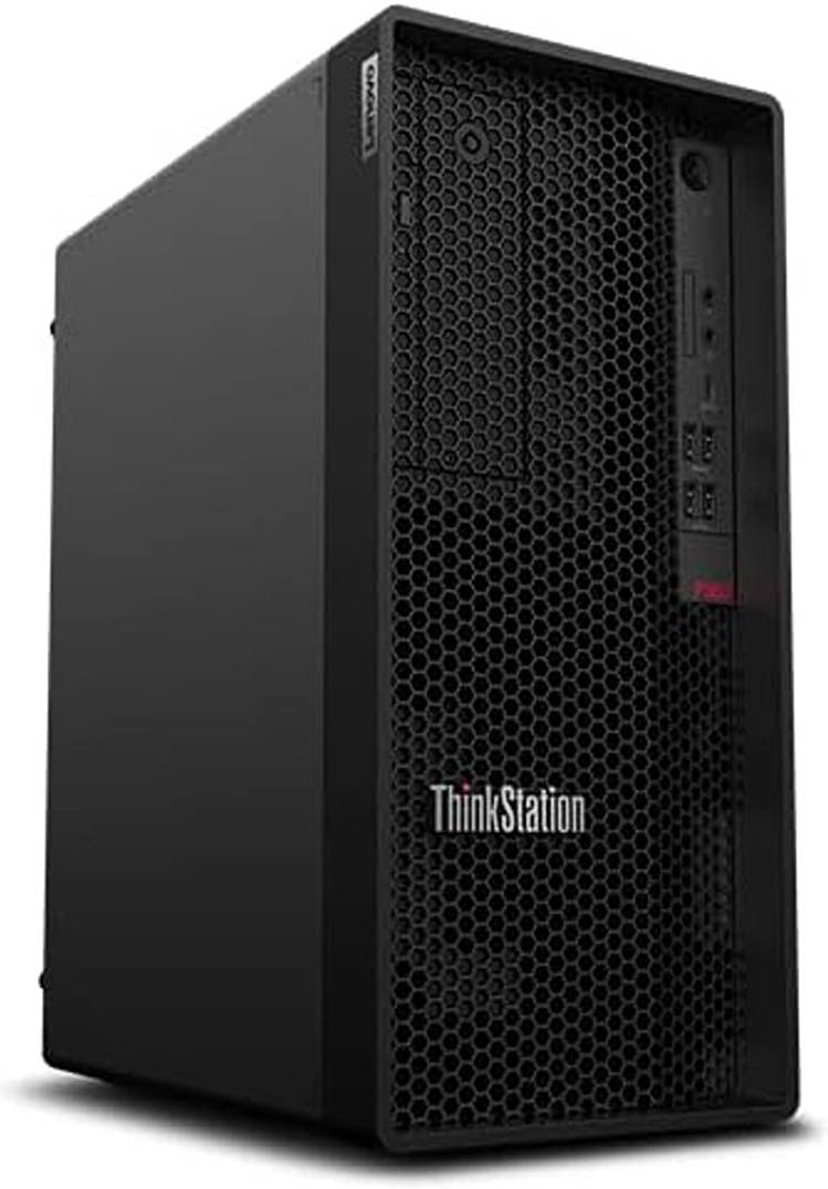 Lenovo ThinkStation P360 Tower Workstation PC, Intel® Core i7-12700, 8GB DDR5, 1 TB SSD, Intel UHD Graphics 770, ENG/ARB K/B, Windows 11, Black | 30FMS09J00