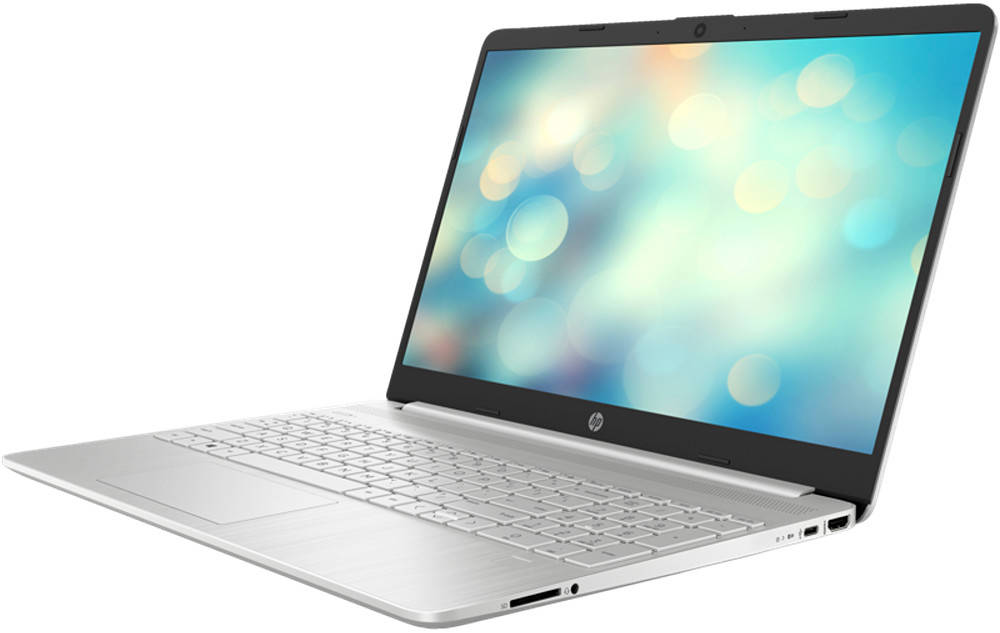 HP 15S-FQ5295NIA Laptop, 15.6" FHD 1920 x 1080 Display, Intel Core i5-1235U Processor, 8GB RAM, 512GB SSD, Intel Iris Xe Graphics, Backlit ENG Keyboard, Free DOS, Natural Silver | 7C8B4EA