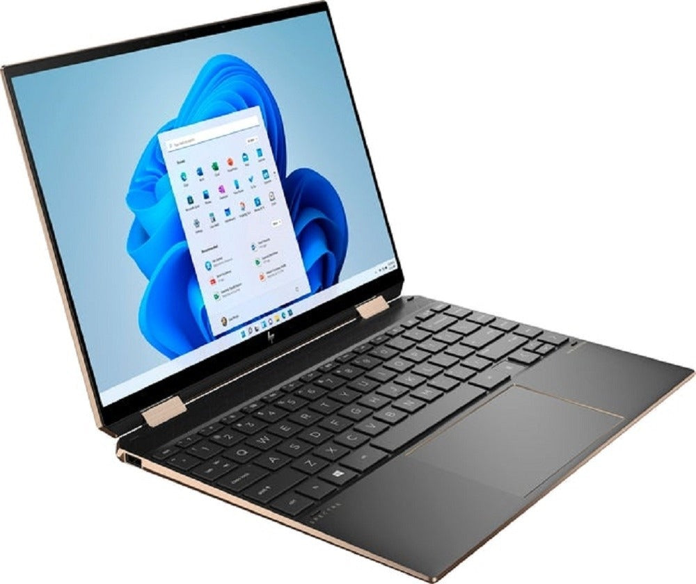 HP Spectre X360 14t-EA000 13.5" WUXGA Touch Display Laptop, 11th Gen Intel Core i7-1165G7, 16GB, 512GB SSD, Dark Ash Pen/Sleeve, Intel Iris Xe Graphics, English KB, Windows 11, Black | 1Q881AV