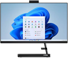 Lenovo IdeaCentre AIO 3 24IAP7 Desktop Computer, 23.8" FHD IPS Touch Display, Intel Core i5-12450H, 8GB RAM, 512GB SSD, GeForce MX550 2GB GPU, Wireless Mouse ENG-ARAB K/B, Free DOS, Black | F0GH00TRAX