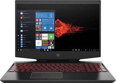 HP Omen 15 DH100 Intel i7-10750H 2.6GHz, 8GB Ram, 1TB HDD + 256GB SSD, NVIDIA GeForce GTX 1660Ti 6GB, Webcam BT 15.6"144Hz IPS, No DVD, 1920X1080, Windows 10, English Keyboard - Black