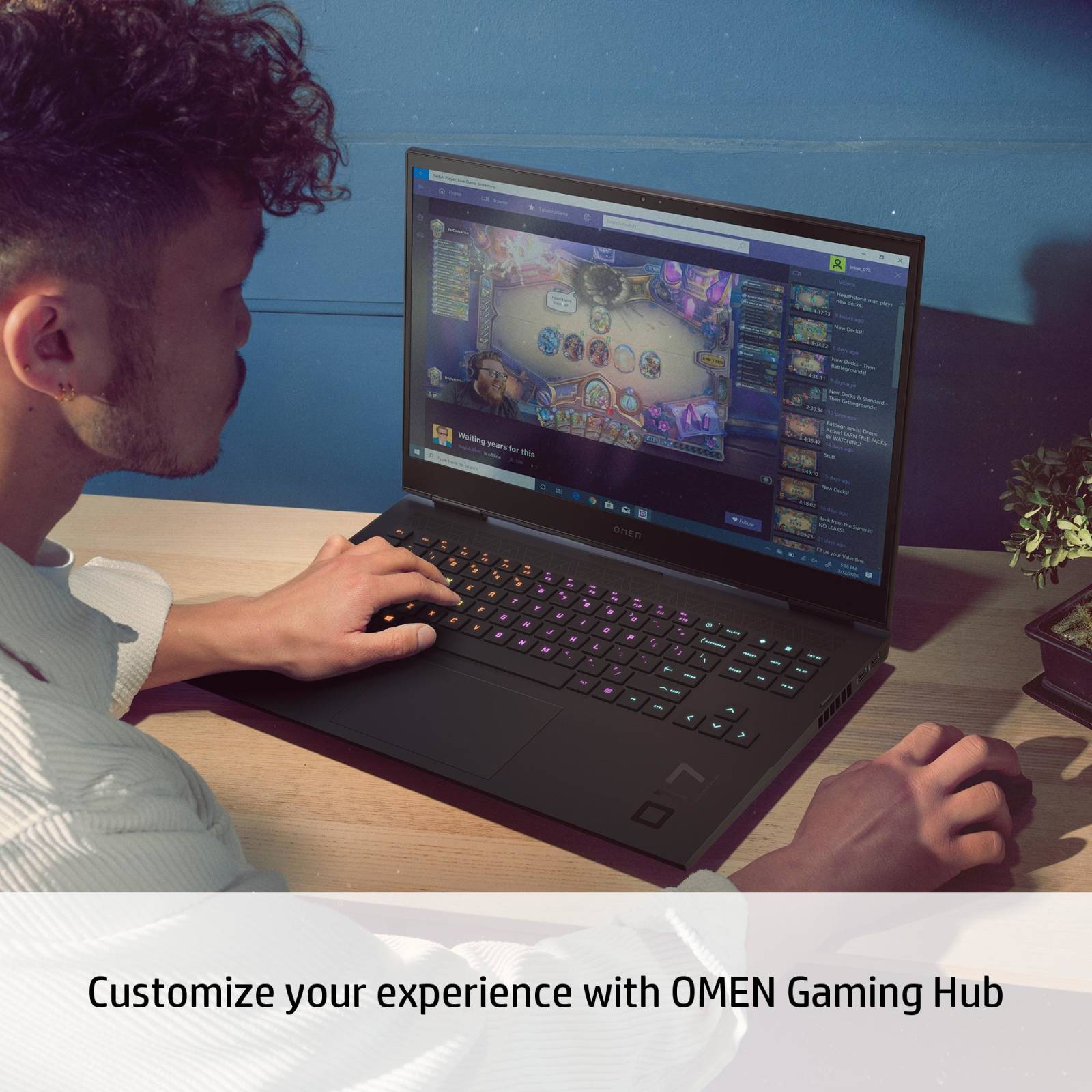 HP Omen 17T-CK100 17.3'' QHD 165Hz 3ms Laptop, 12th Gen Intel Core i9-12900HX 5.0GHz, 16GB DDR4 RAM, 512GB SSD,RTX 3080Ti 16GB, Windows 11 Home, Shadow Black English Keyboard | 17T-CK100