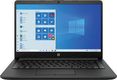 HP 14-CF2248NIA 14" Display Laptop, Intel Pentium Gold 6405U, 4GB RAM, 1TB HDD, Intel UHD Graphics, DOS - No OS, Black | 3C4A0EA#BH5