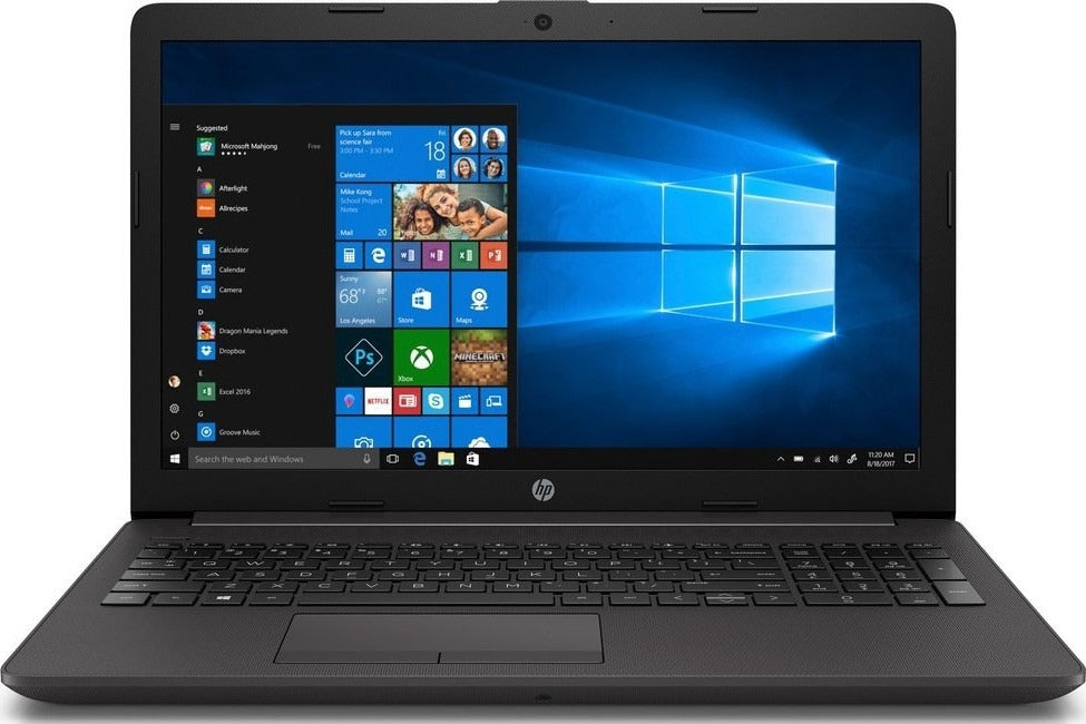 HP 255 G7 150A7EA Notebook- AMD Athlon 3050U 2.3 GHz, 4 GB DDR4-2400 SDRAM (1 x 4 GB) RAM, 1TB HDD, DVD RW, 15.6" HD (1366 x 768), Dark Ash Silver - DOS | 150A7EA#BH5