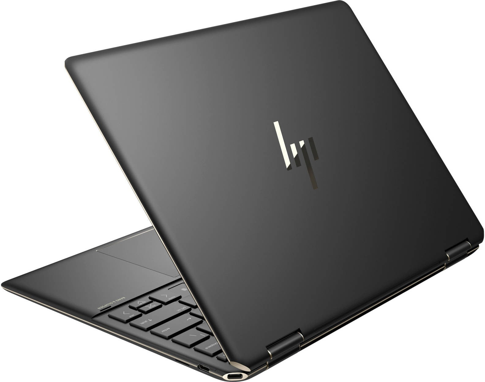 HP Spectre x360 3Y826AV 2-in-1 Laptop, 13.5" WUXGA+ Touch Display, Intel Core i7-1255U, 16GB RAM, 1TB SSD, Intel Iris Xe Graphics, Backlit ENG KB, MPP2.0 Tilt Pen, Win 11, Nightfall Black | 3Y843AV-2