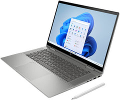 HP Envy x360 15T-EW100 2-in-1 Laptop, 15.6" FHD IPS Display, Intel Core i7-1355U CPU, 16 GB RAM, 512 GB SSD, Intel Iris Xe Graphics, English Backlit Keyboard, Windows 11, Moonstone Grey | 794B8AV