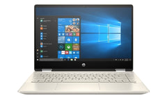 HP Pavilion x360 DH100 14" FHD multi-touch X360 Display, 10th Gen Intel Core i5-10210U, 8 GB RAM DDR4, 256GB SSD, 1TB+16GB Optane, Windows 10, English Keyboard - Gold | 6UR17AV