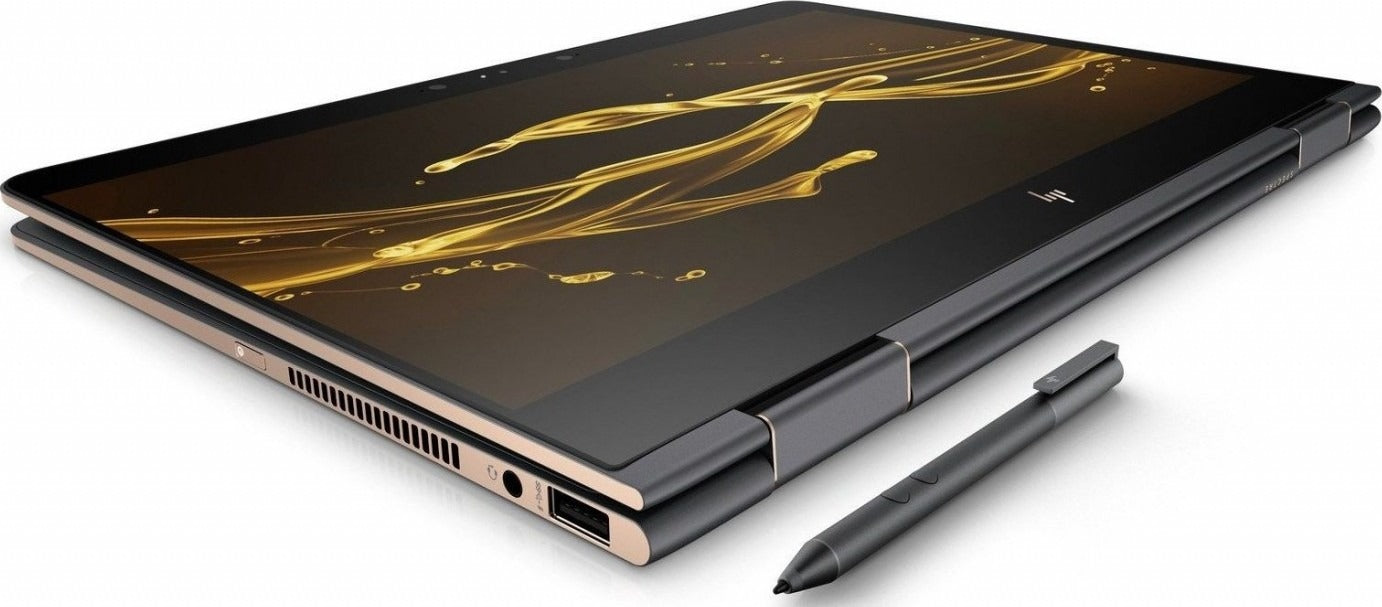 HP Spectre X360 13 Gem Cut I7-1065g7-1.30ghz, 16gb, 512gb SSD, 13.3" IPS FHD Touch, Camera, BT, Windows 10 Home, Intel Iris plus Graphics, English Keyboard, Nightfall Black | 6XL31AV - 1Q881AV