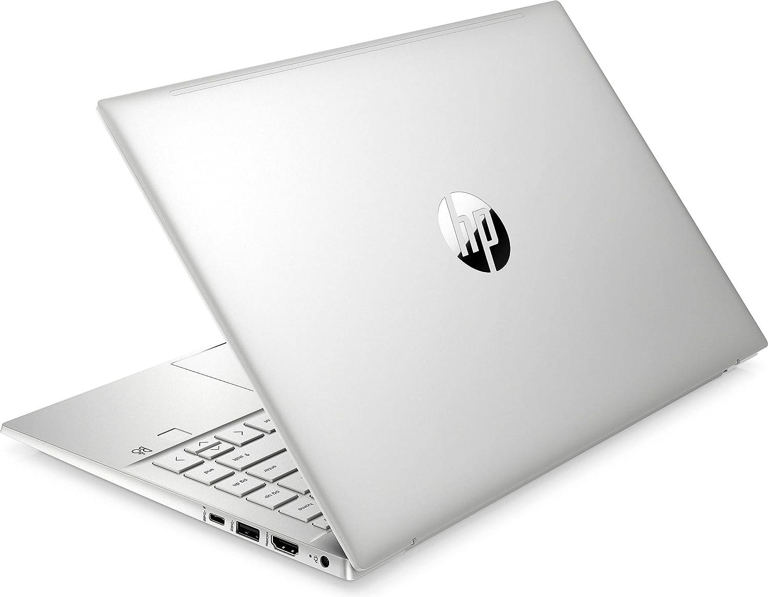 HP Pavilion 14-dv2009ne Laptop, 14" FHD IPS Micro-edge Display, Intel Core i5 1235U, 8 GB DDR4 RAM, 512GB SSD, 2GB NVIDIA GeForce MX550 Graphics, ENG-ARB KB, Windows 11, Natural Silver | 79Z28EA