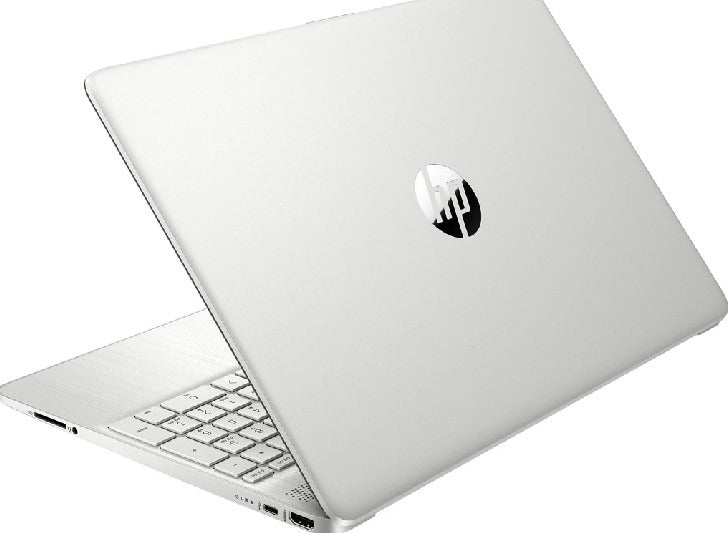 Refurbished HP 15-DY2001DS 15.6" HD Touch Laptop, 11th Gen Intel i5-1135G7 2.40GHz, 8GB RAM, 512GB SSD, Intel® Iris Xe Graphics, Windows 10, English Keyboard, Natural Silver | 34Y87UA