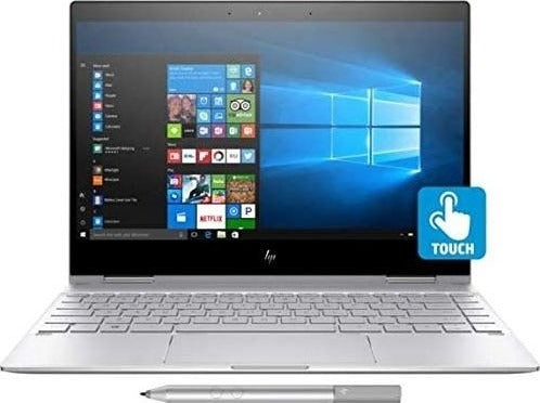 HP Spectre 13 X360 - Intel Core i7-1065G7, 16GB RAM, 1 TB SSD, 13.3" Touch Screen FHD (1920x1080), Pen, English, Dark Ash Silver Windows 10 Home | 7AL88AV-5 RNP