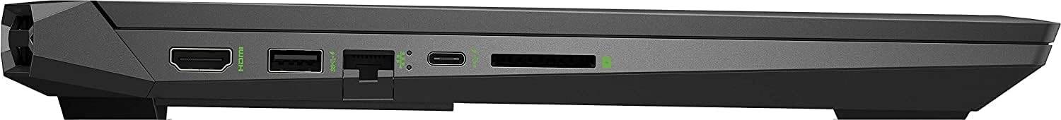 HP Pavilion Gaming 15-DK2044nia Intel Core i7 11370H, 16GB RAM DDR4, 256GB SSD + 1TB HDD, NVIDIA 4GB Graphic Card, 15.6" FHD Display, FreeDOS (No Windows) - Acid Green