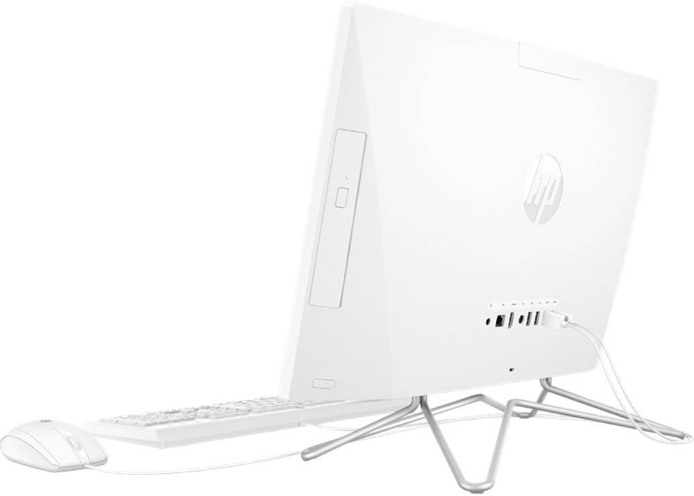 HP 22-dd2000nh All-In-One PC, 21.5" FHD Non touch Display, CELERON J4025, 4GB RAM, 256 GB PCIe NVMe M.2 SSD, Intel UHD Graphics 600, Free DOS, Wired Keyboard & Mouse, SNOW WHITE | 6V334EA#BH5