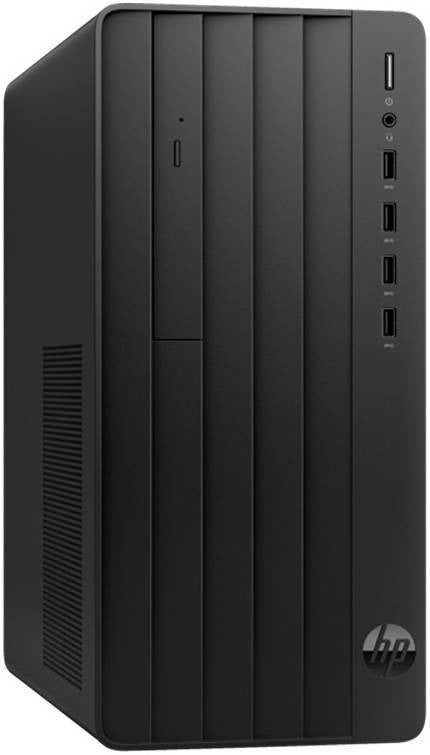 HP PRO TOWER 290 G9 Desktop PC, Intel i3-12100 Processor Upto 4.3GHz Speed, 8GB RAM, 1TB Storage Capacity, Intel UHD 770 Graphics, DVD-RW, Free DOS, Wired Mouse & Keyboard, Black | 6B2V9EA#BH5