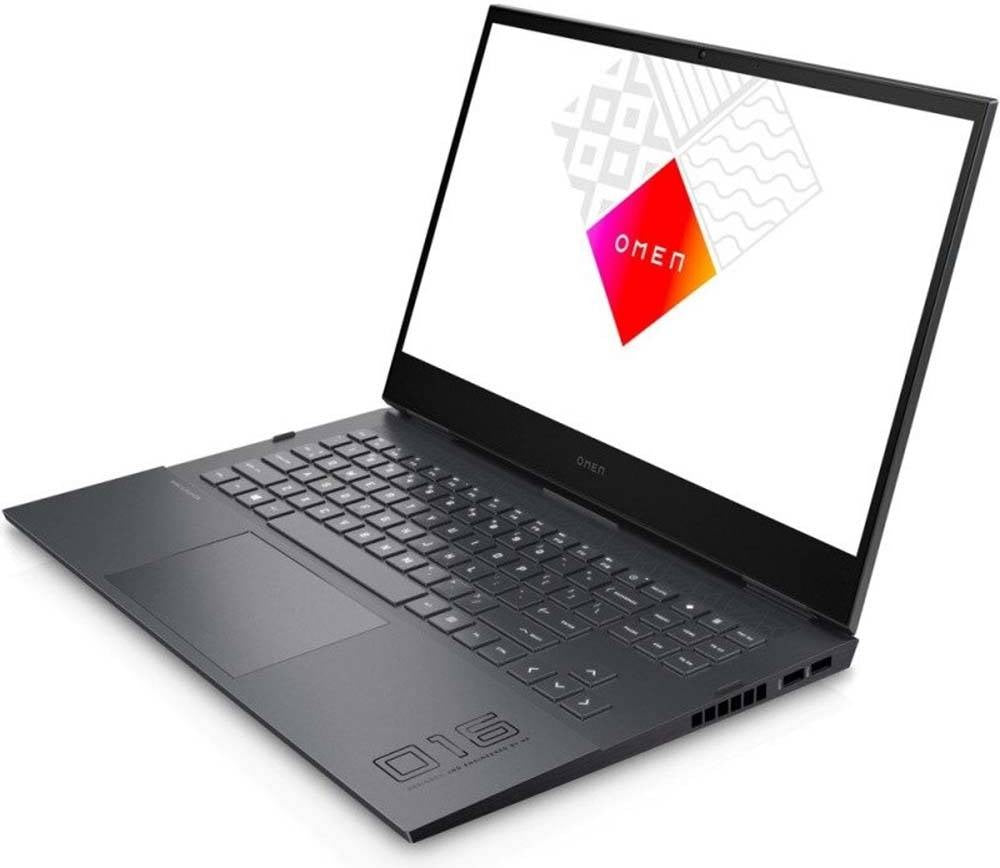 HP Omen 16-C0013NQ 16.1'' FHD 144Hz Non Touch Gaming Laptop, AMD Ryzen7-5800H, 8GB DDR4 RAM, 512GB SSD, Nvidia GeForce RTX 3050Ti 4GB GDDR6, English Keyboard, DOS - No OS, Black | 4R8S7EA#AKE